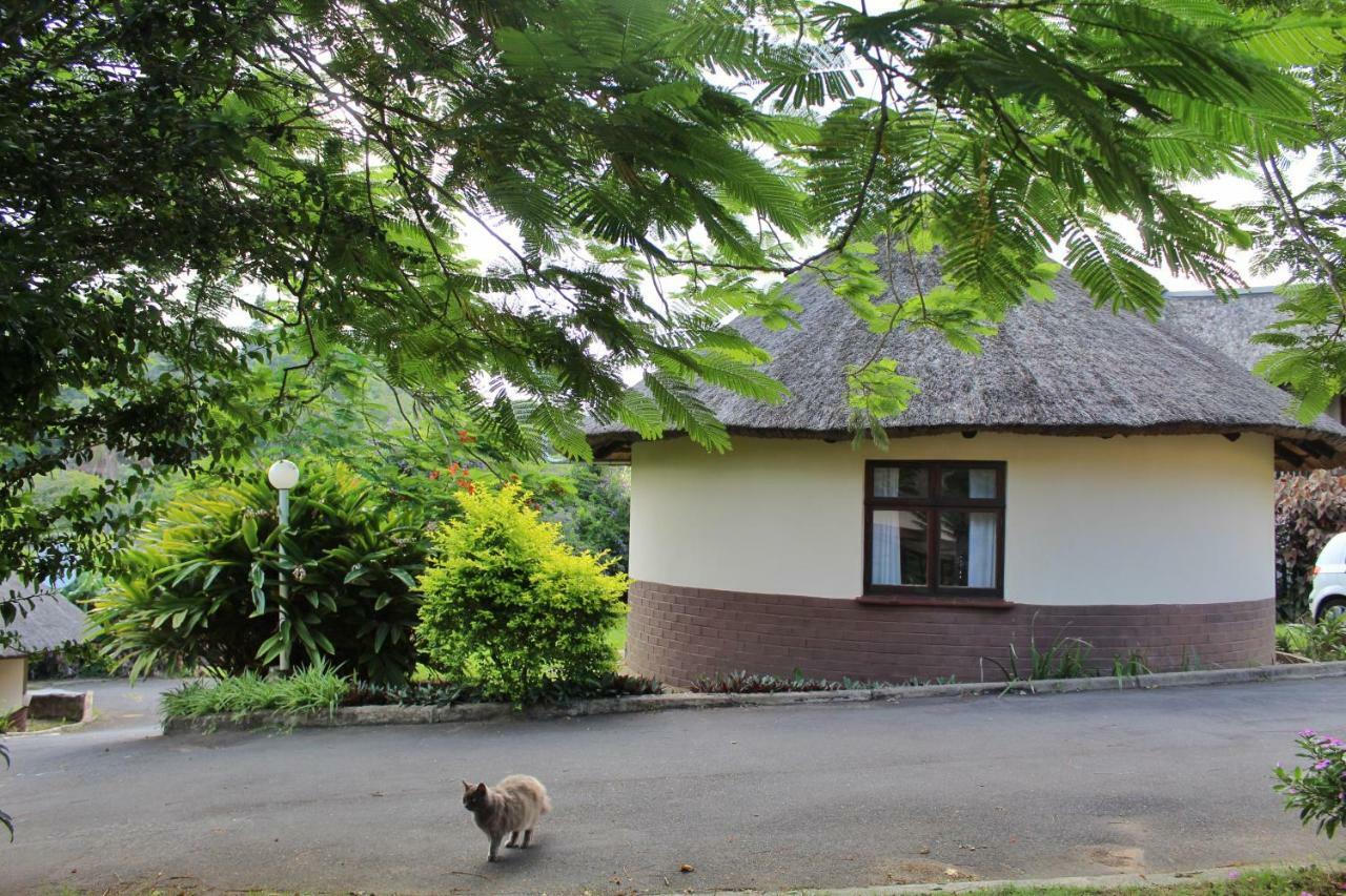 Ferienwohnung The Little Round House Umtwalumi Exterior foto